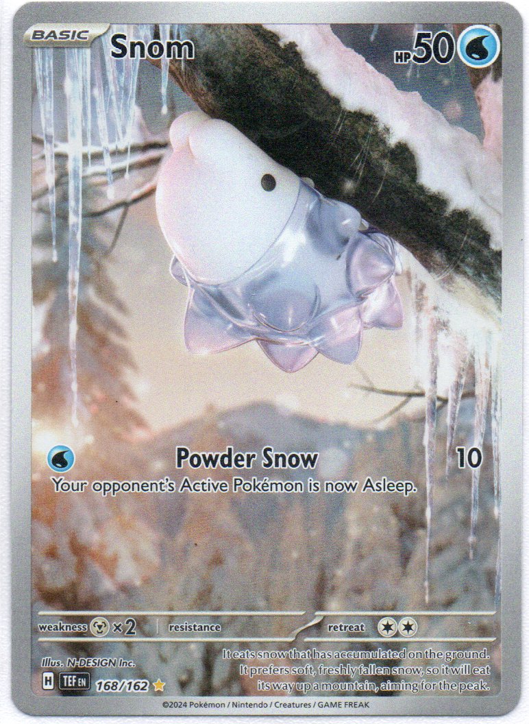 Snom 168 Illustration Rare Ingles