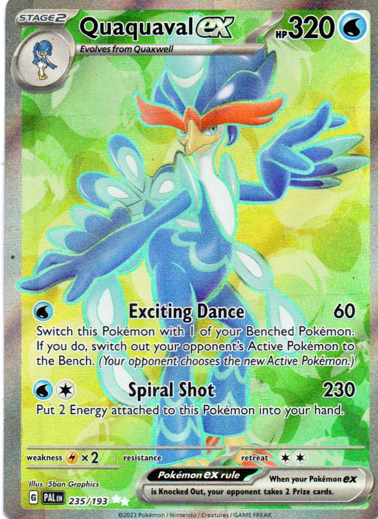 Quaquaval ex 235 Ultra Rare Ingles