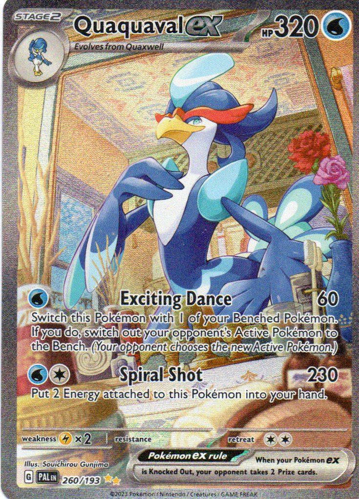 Quaquaval ex 260 Special Illustration Rare Ingles