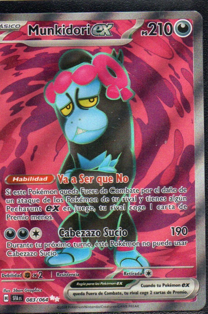 Munkidori ex 83 Ultra Rare Español