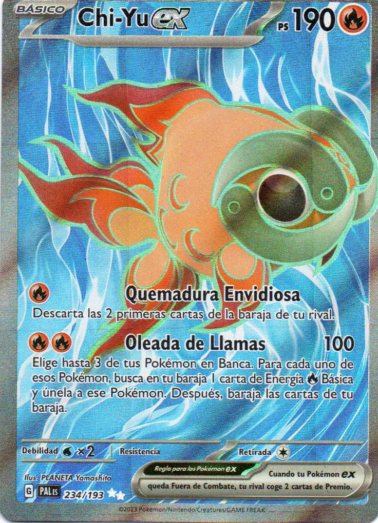 Chi-yu ex 234 Ultra Rare Español
