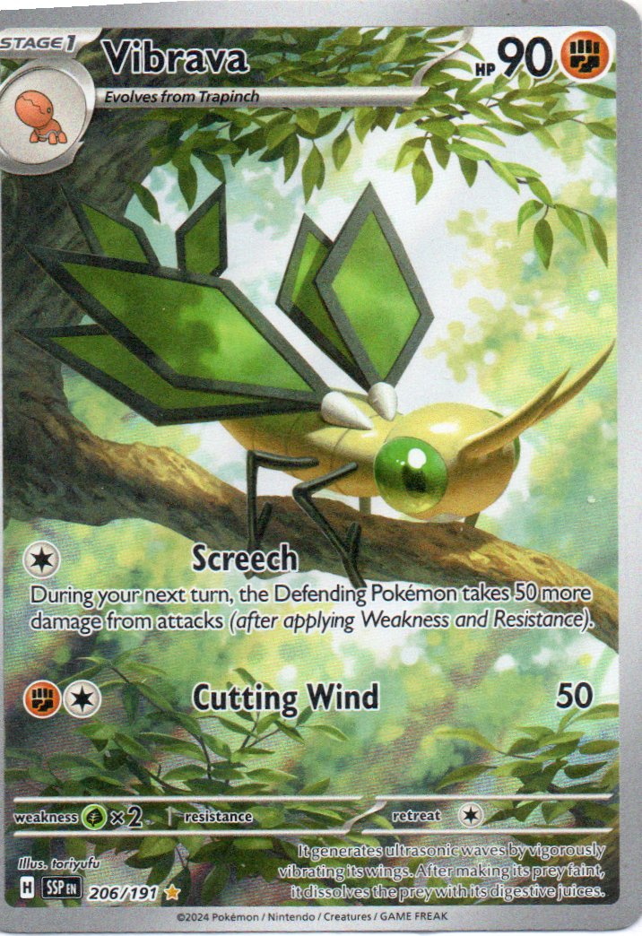 Vibrava 206 illustration Rare Ingles