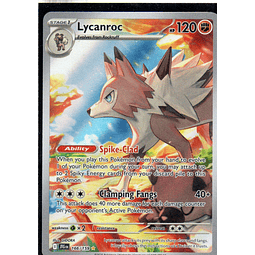 Lycanroc 166 Illustration Rare Ingles