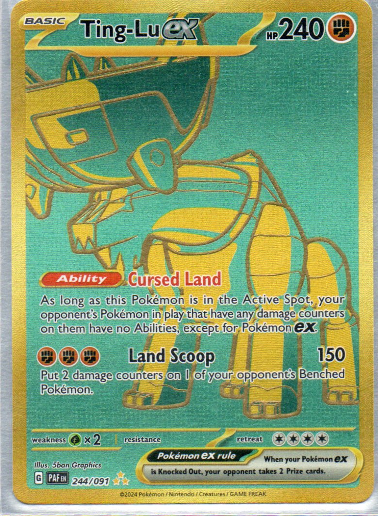 Ting-Lu ex 244 Hyper Rare Ingles