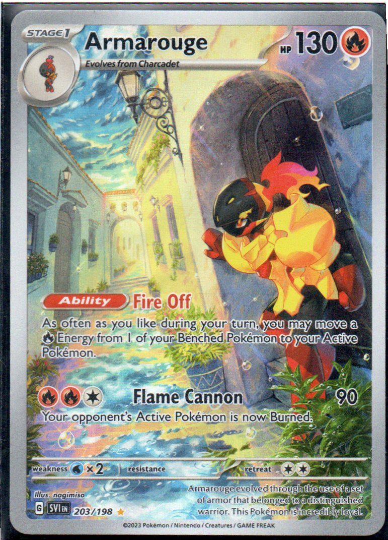 Armarouge 203 Illustration Rare Ingles