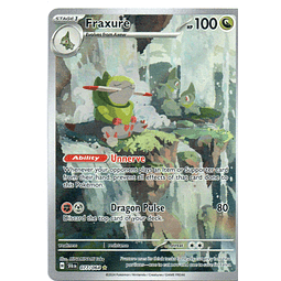 Fraxure 77 Illustration Rare Ingles