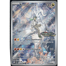 Reshiram de N 167 Illustration Rare Español