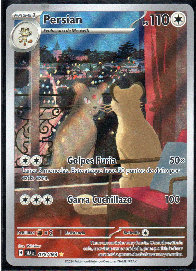 Persian 78 illustration Rare Español