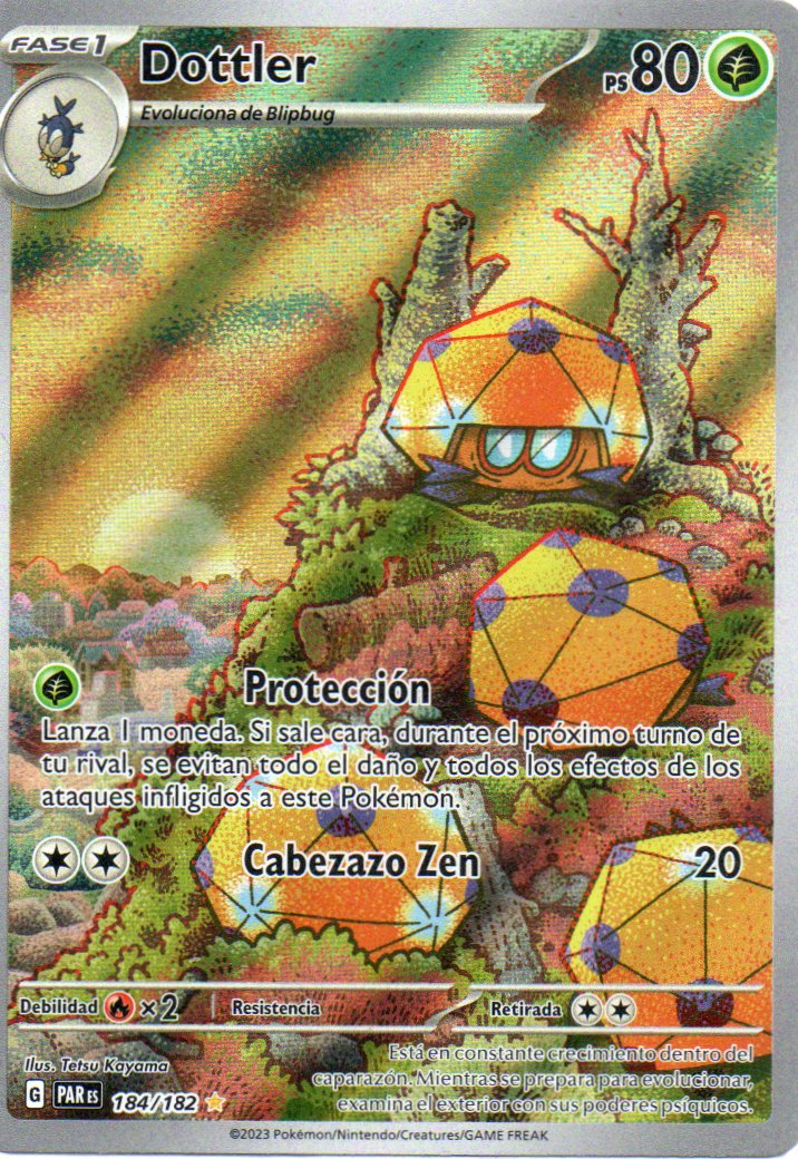 Dottler 184 illustration Rare Español