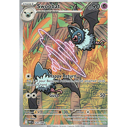 Swoobat 120 illustration Rare Ingles