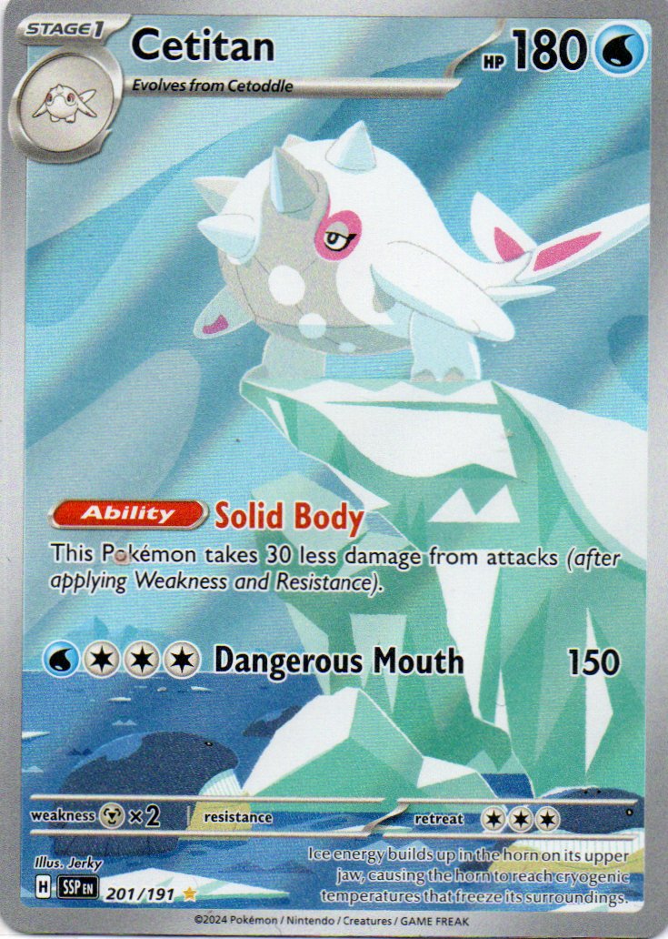 Cetitan 201 illustration Rare Ingles