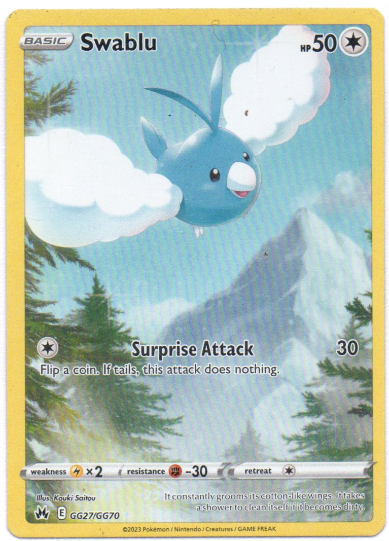 Swablu GG27 Ultra Rare Ingles