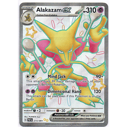 Alakazam ex 215 Shiny Ultra Rare Ingles