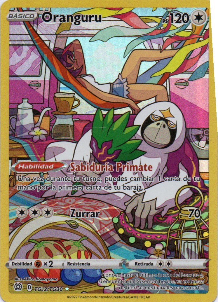 Oranguru TG12 Ultra Rare Español