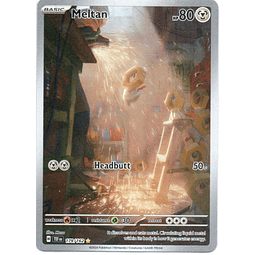 Meltan 179 illustration Rare Ingles