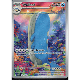 Wailord 162 illustration Rare Español