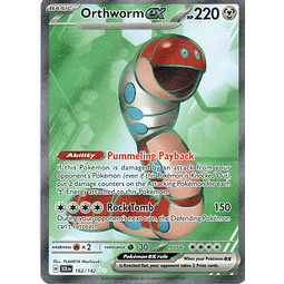 Orthworm ex 162 Ultra Rare Ingles