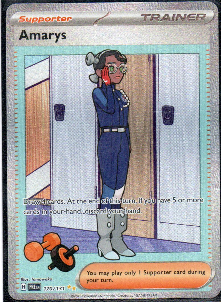 Amarys 170 illustration Rare Ingles