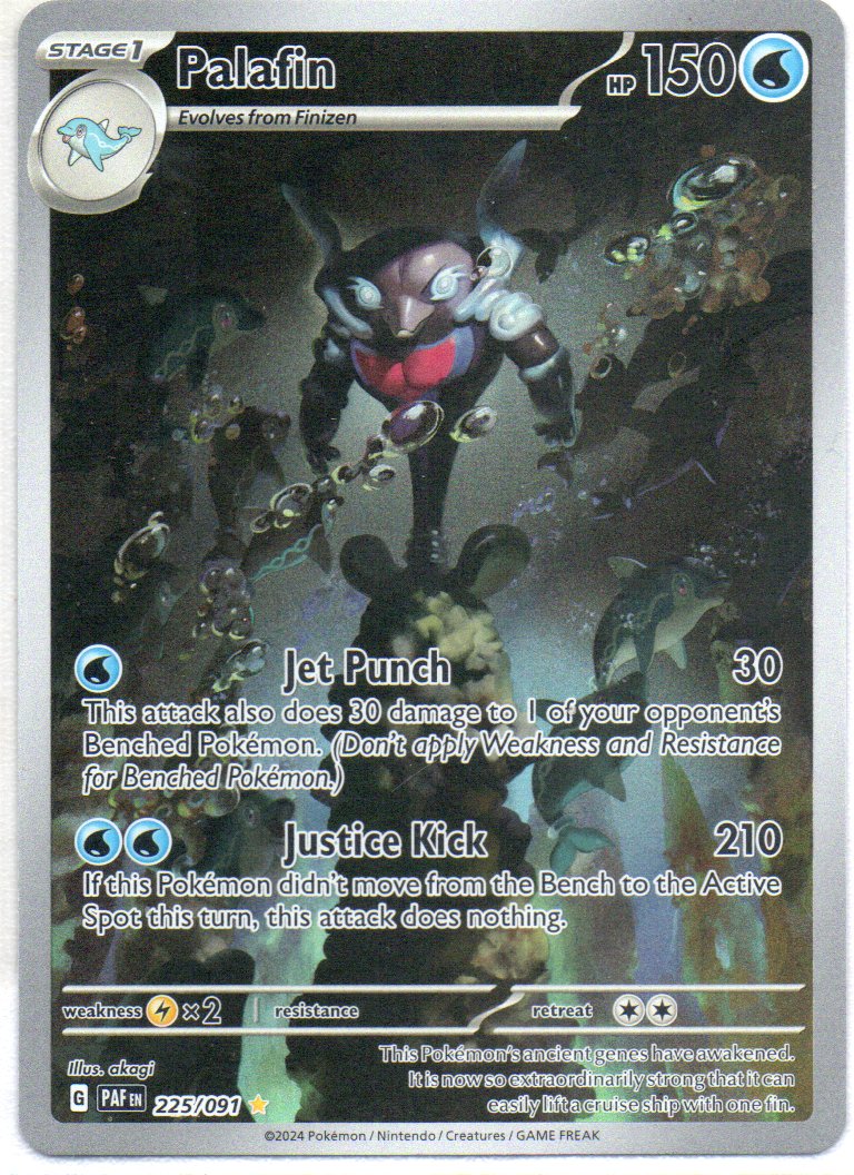 Palafin 225 Illustration Rare Ingles