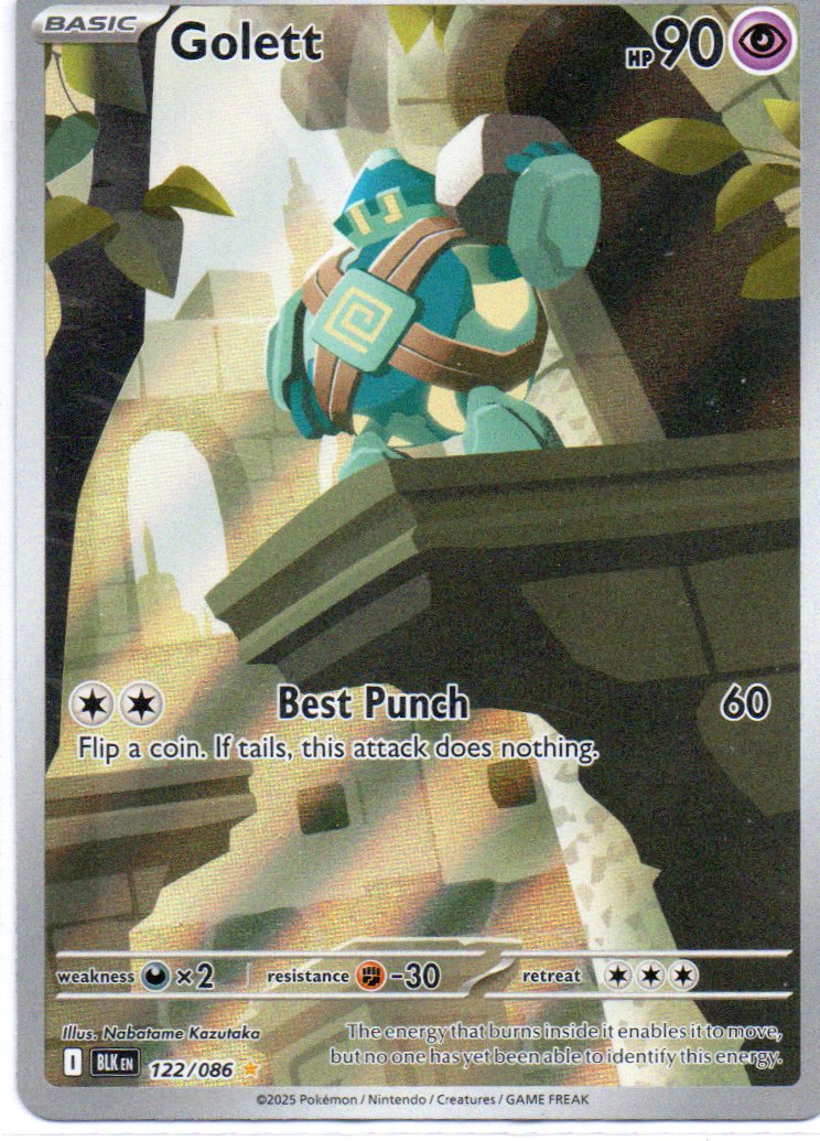 Golett 122 Illustration Rare Ingles