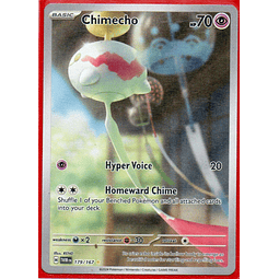 Chimecho 179 illustration Rare Ingles