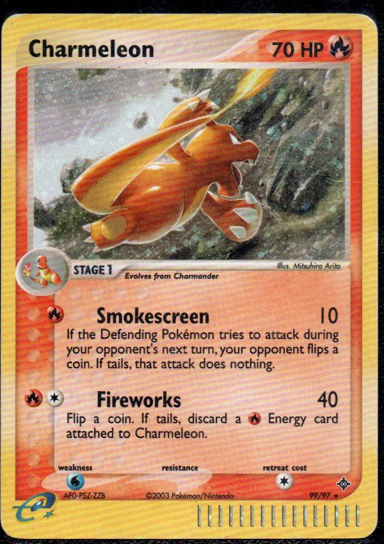 Charmeleon 99 Secret Rare Ingles