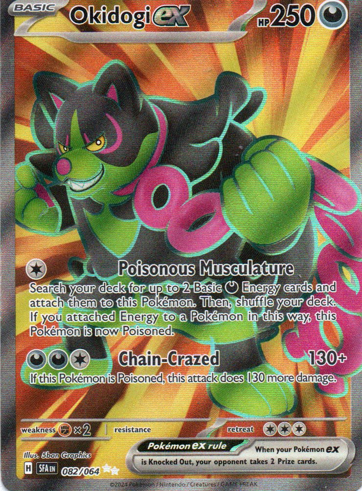 Okidogi ex 82 Ultra Rare Ingles