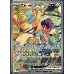 Zacian ex de Paul 186 illustration Rare Español