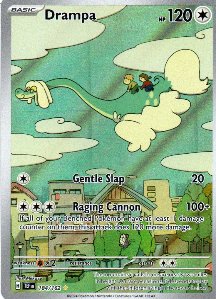 Drampa 184 illustration Rare Ingles