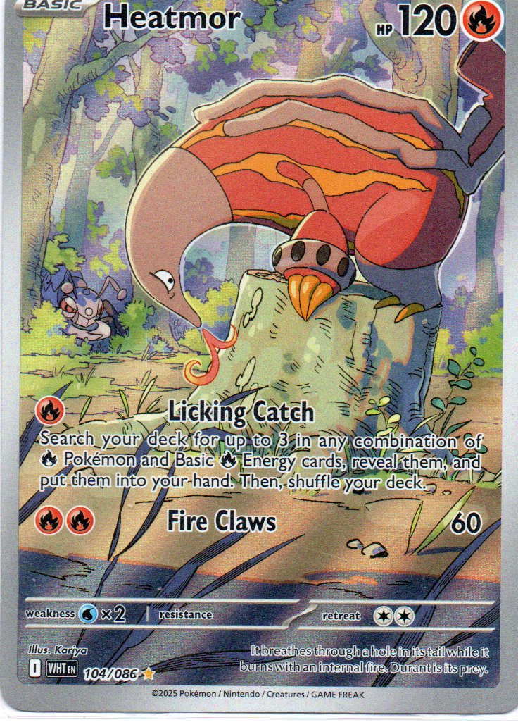 Heatmor 104 Illustration Rare Ingles