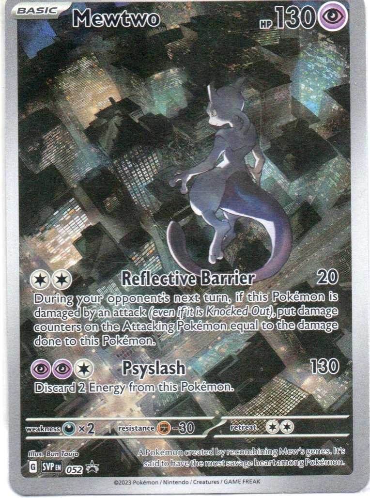 Mewtwo 52 Promo Ingles