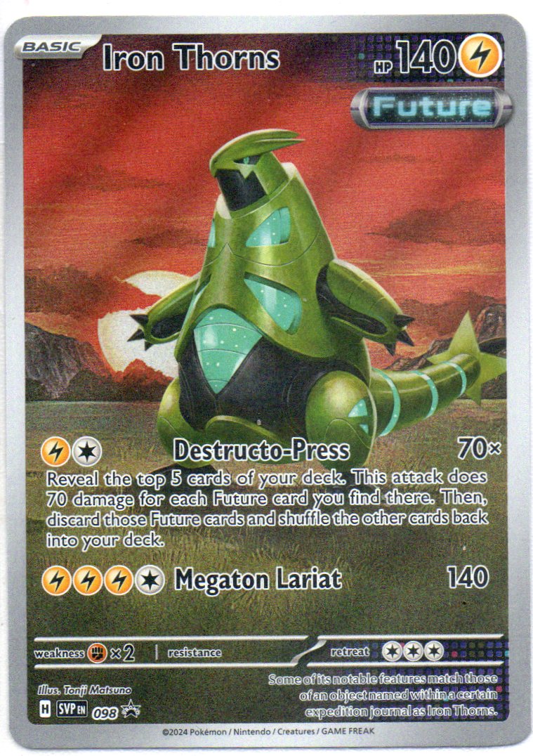 Iron Thorns 98 Promo Ingles