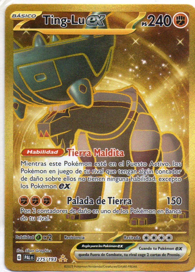 Ting-Lu ex 275 Hyper Rare Español