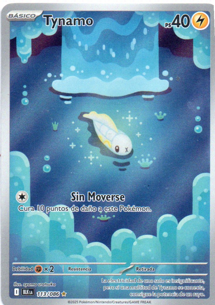 Tynamo 113 illustration Rare Español
