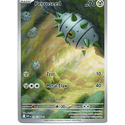 Ferroseed 148 Illustration Rare Ingles