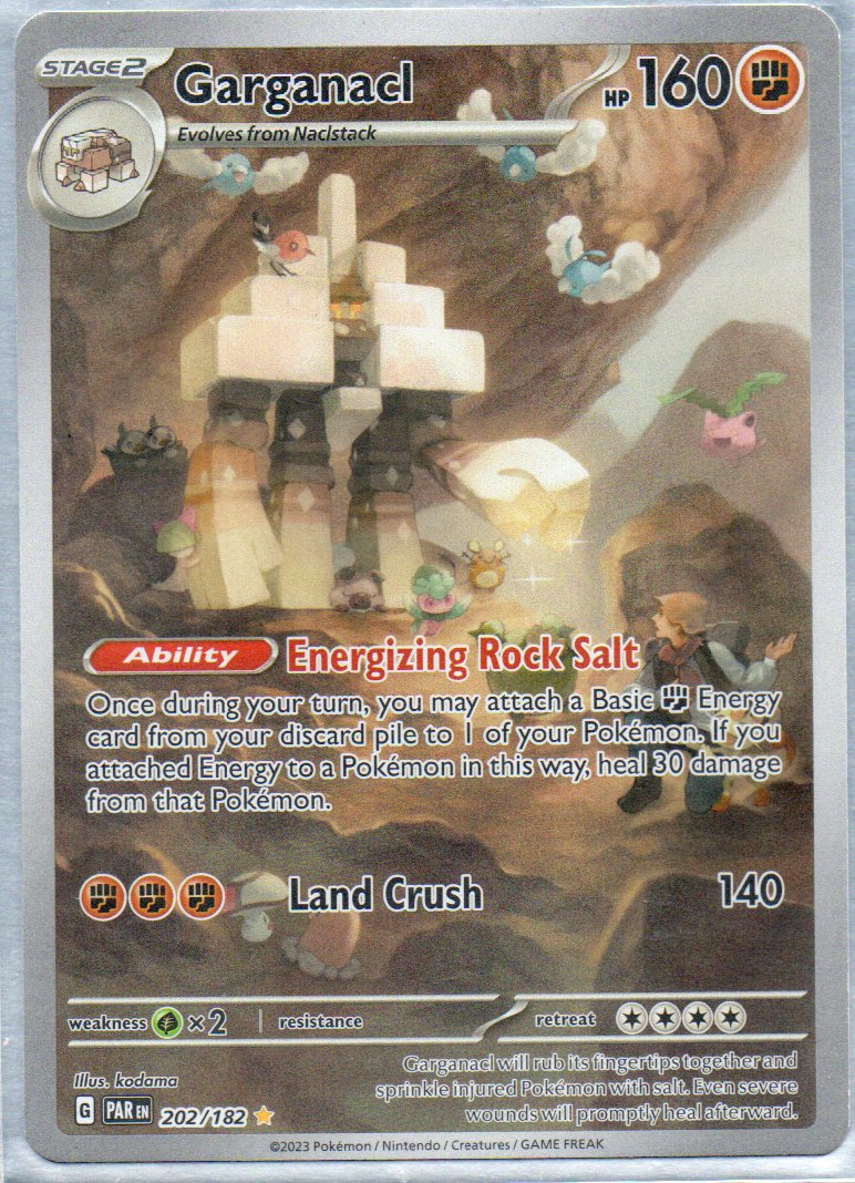 Garganacl 202 Illustration Rare Ingles