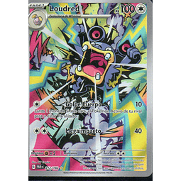 Loudred 212 illustration Rare Español