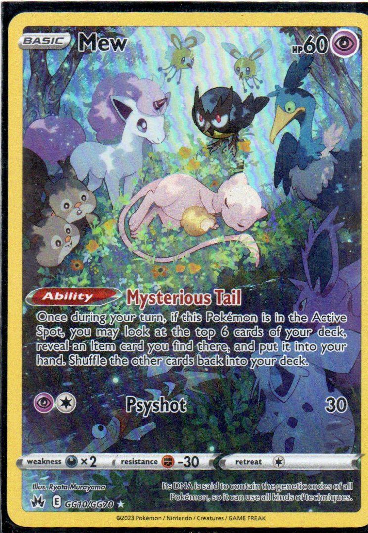 Mew GG10 Ultra Rare Ingles