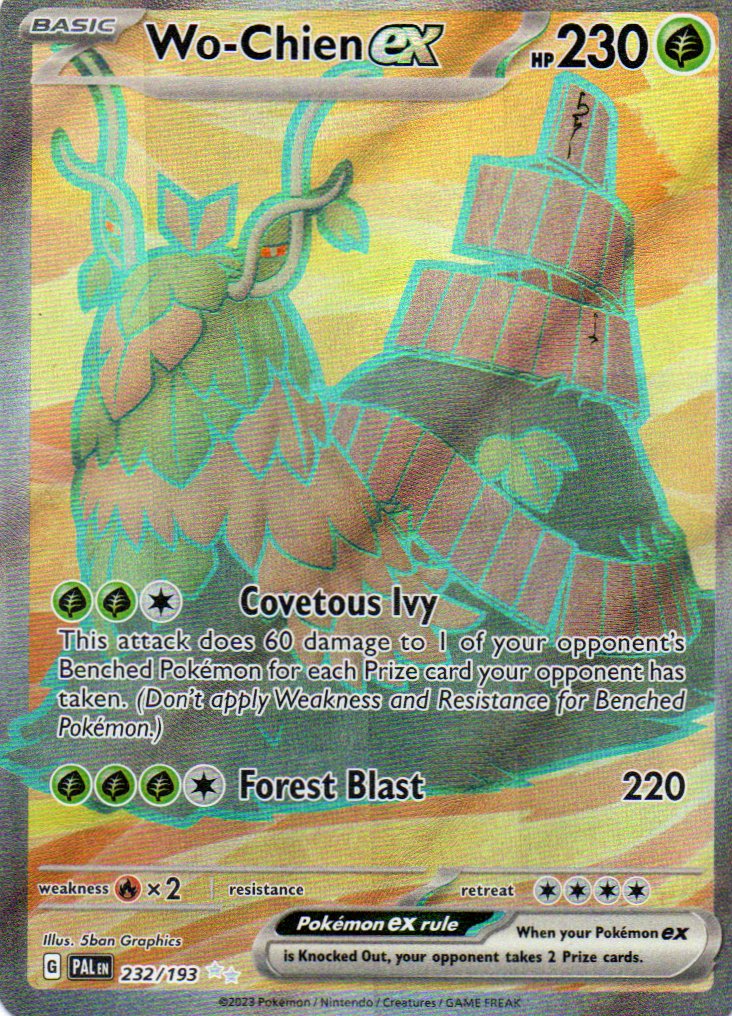 Wo-Chien ex 232 Ultra Rare Ingles