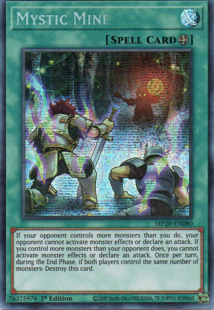 Mystic Mine MP20-EN080 Secret Rare