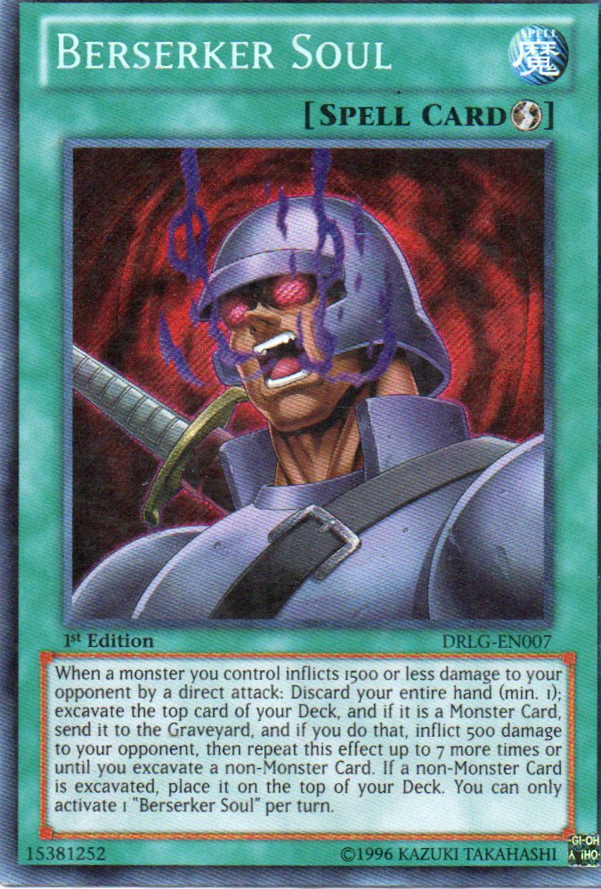 Berserker Soul DRLG-EN007 Secret Rare