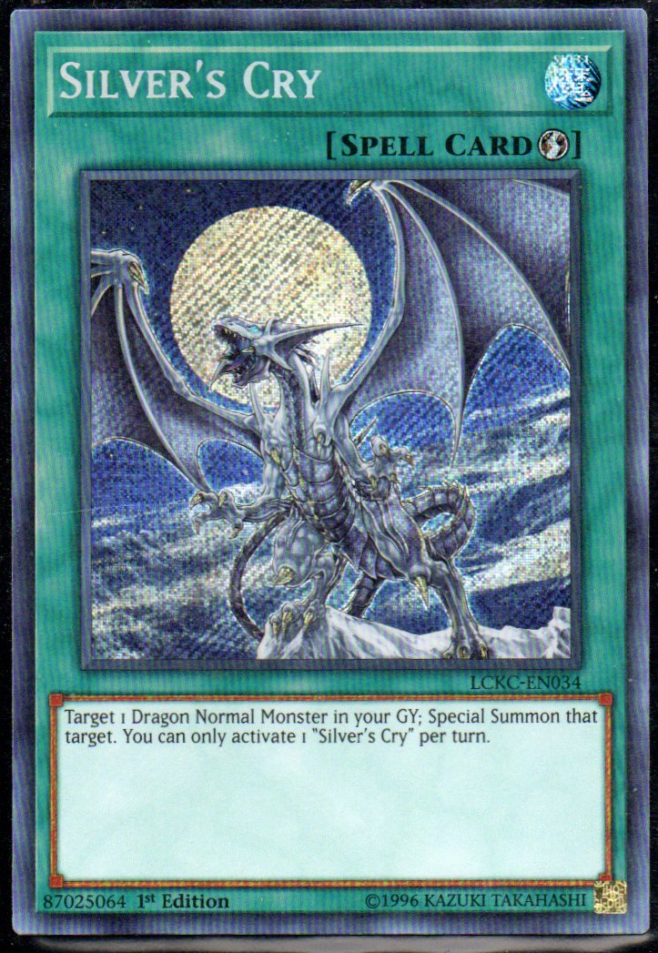 Silver´s Cry LCKC-EN034 Secret Rare