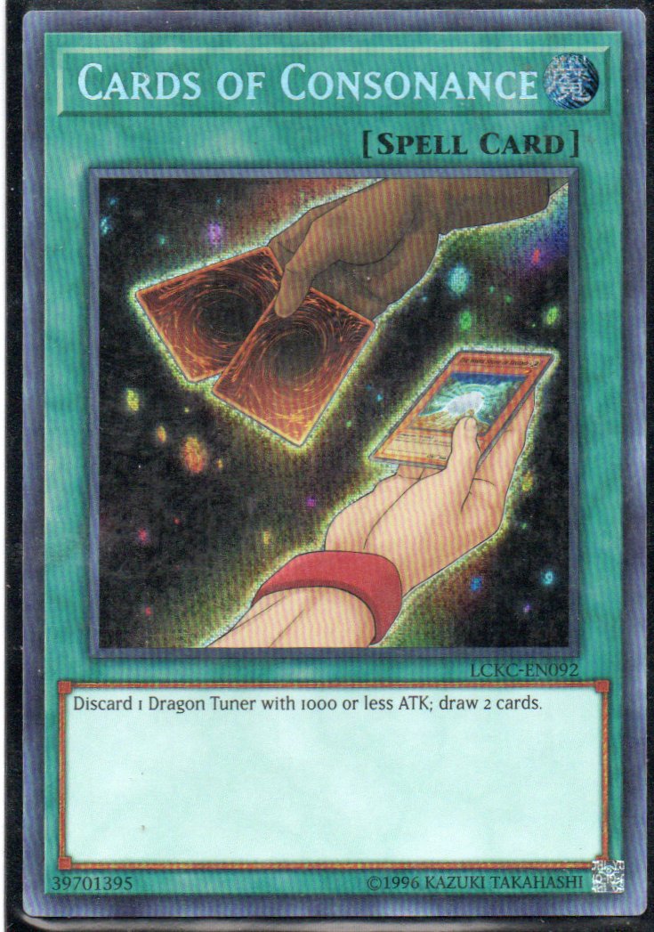 Card of Consonance LCKC-EN092 Secret Rare