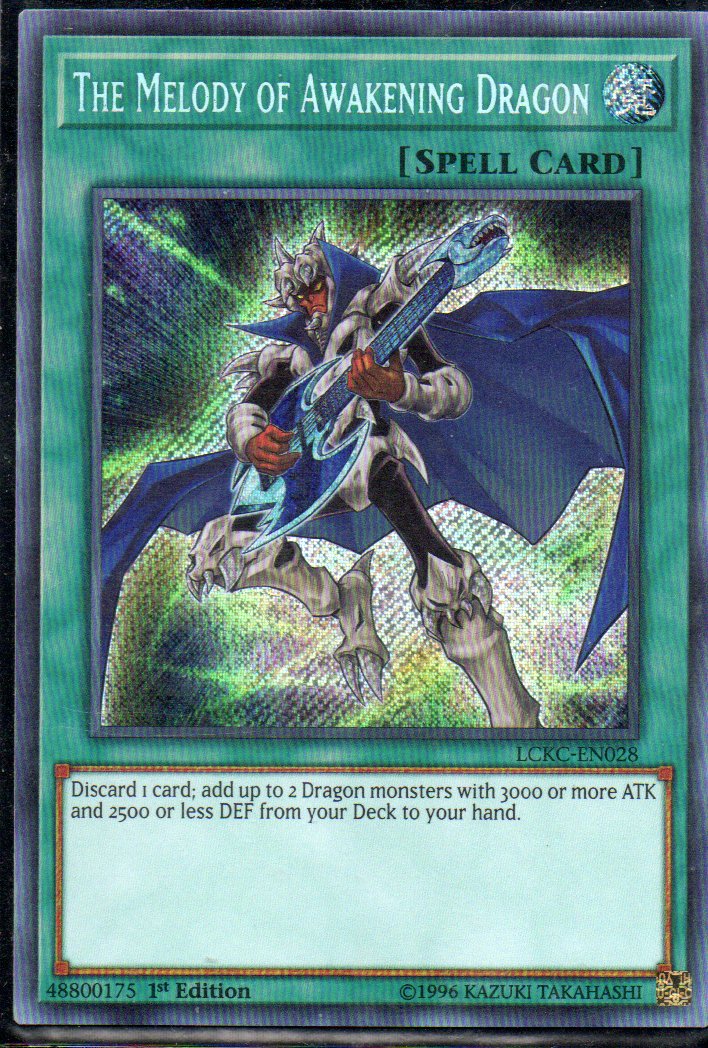 The Melody of Awakening Dragon LCKC-EN028 Secret Rare