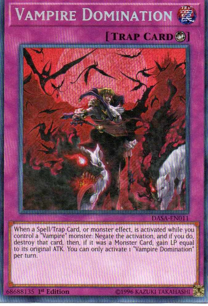 Vampire Domination DASA-EN011 Secret Rare