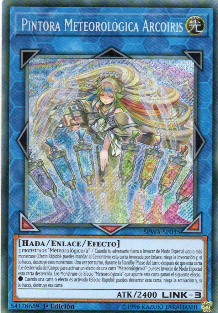 Pintora Meteorologica Arcoiris SPWA-SP035 Secret Rare