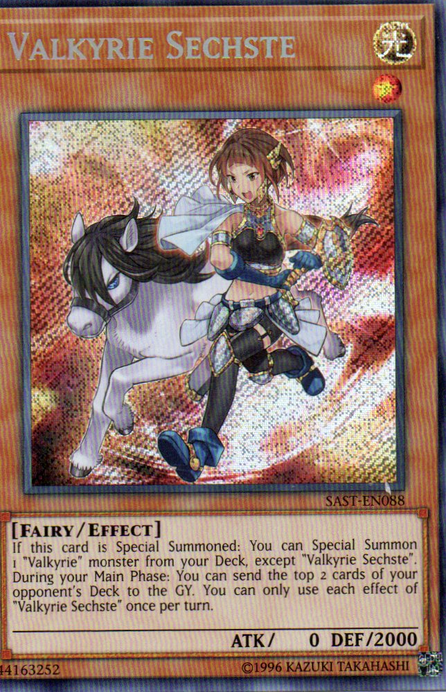 Valkyrie Sechste SAST-EN088 Secret Rare