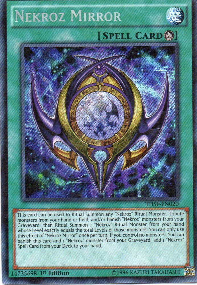 Nekroz Mirror THSF-EN020 Secret Rare