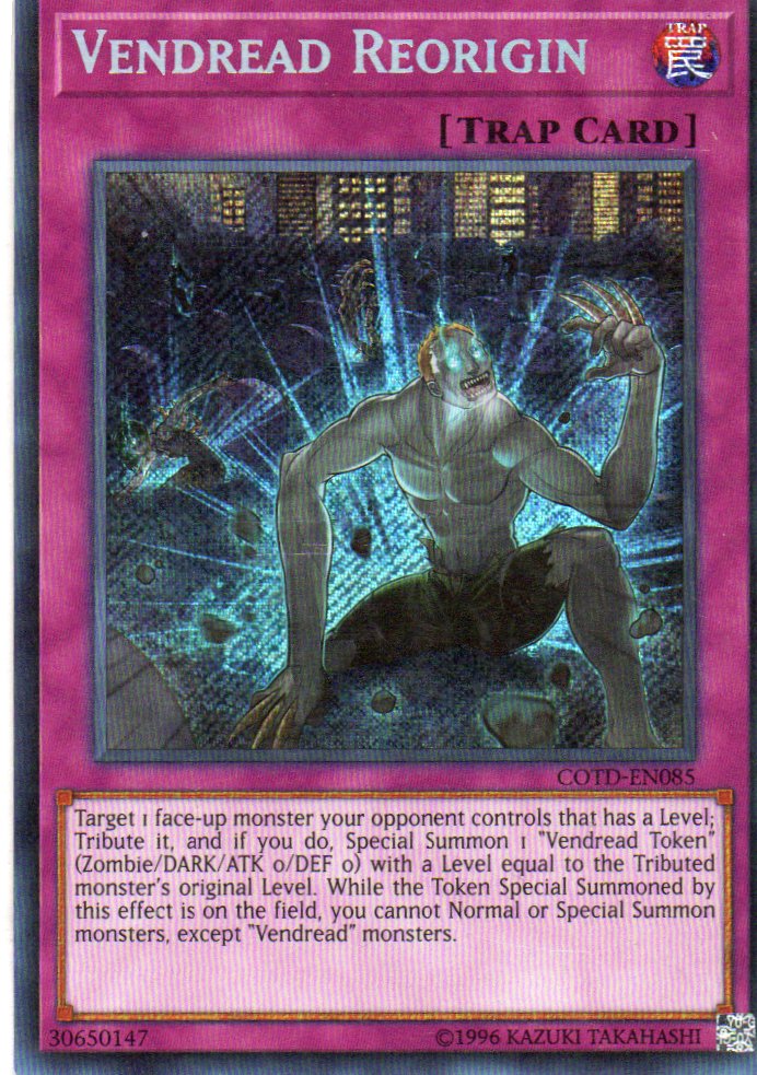 Vendread Reorigin COTD-EN085 Secret Rare