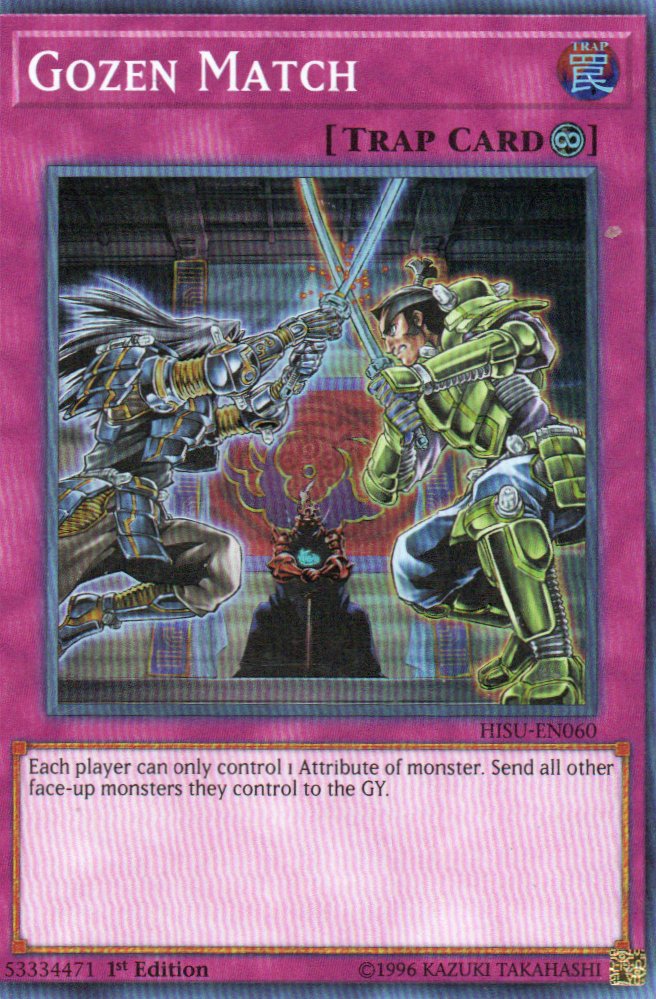 Gozen Match HISU-EN060 Super Rare